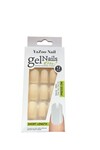 Kadın Düz Mat Vanilya Renk Natural Küt Boy 12li Takma Tırnak EB792
