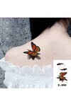 Unisex 3 Boyutlu Kelebek Geçici Dövme Cd229