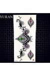 Unisex Çoklu Mücevher Desen Geçici Dövme EB867