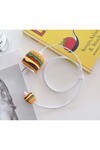 Unisex iphone Hamburger Şarj Başlığı Koruyucu CD558