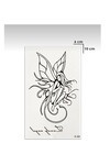 Unisex Kanatlı Peri Geçici Dövme EB731