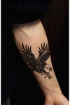 Unisex Kartal Geçici Dövme EB866