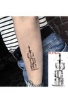 Unisex Kılıç Geçici Dövme CD660