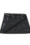 Unisex Siyah Atatürk Imzalı Bandana
