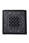 Unisex Siyah Desenli Bandana Cd136