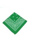 Yeşil Unisex Desenli Bandana Cd136